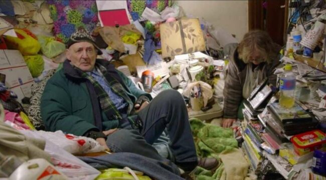 une personne souffrant du syndrome de diogène par sinope service