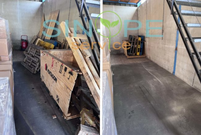 Débarras et désencombrement d'entrepôt à Vitrolles