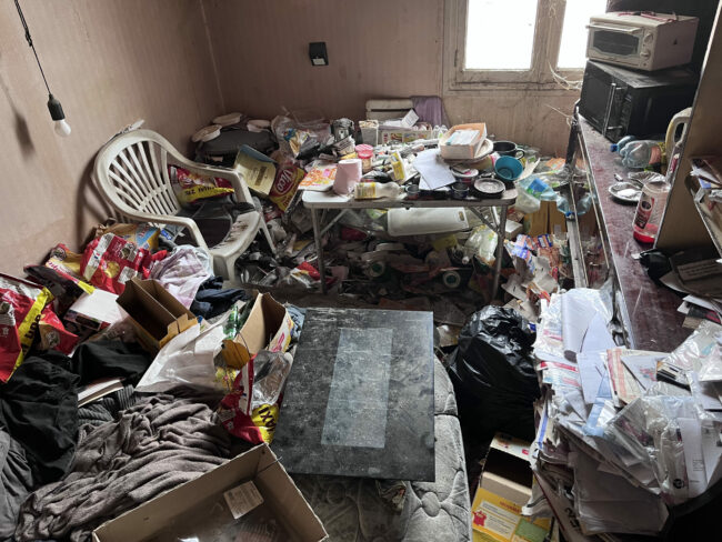 Débarras de maison suite à un syndrome de diogène à Marseille