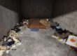 Débarras intégral d'un garage squatté par un SDF à Aix-en-Provence